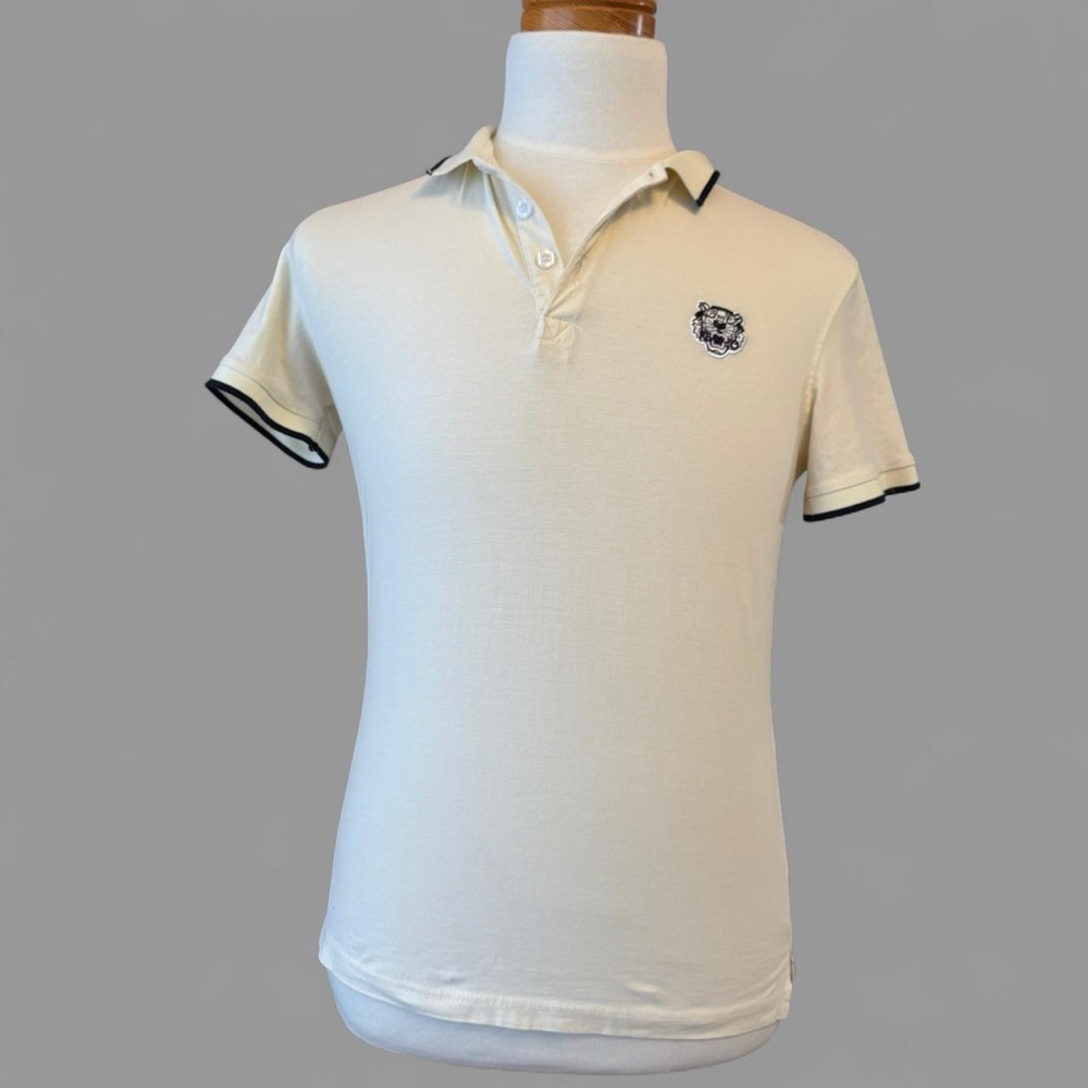 Kenzo Cream Polo Shirt
